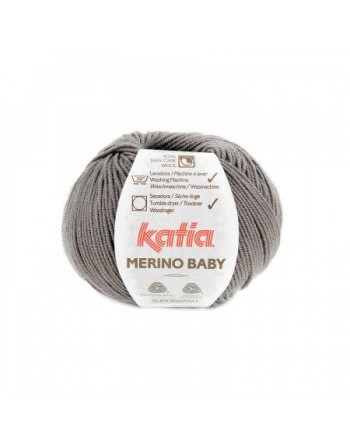 LANA MERINO BABY 95 - Gris...