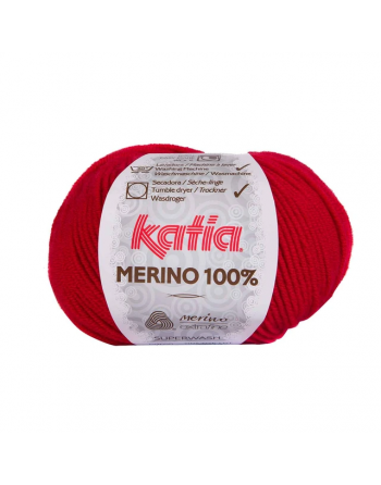 MERINO 100% color 4 - Rojo